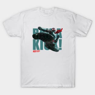 Shin Kamen Rider Masked Rider Kick Raida T-Shirt